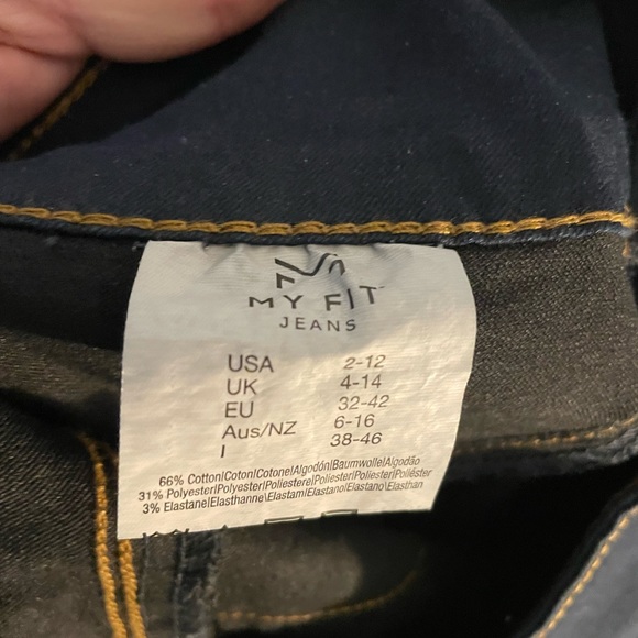 My Fit Jeans fits 2-12 NWT green - Picture 8 of 8